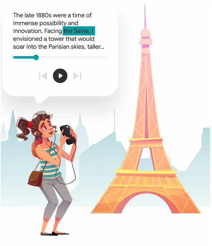 Snap & Listen — audio guide experience